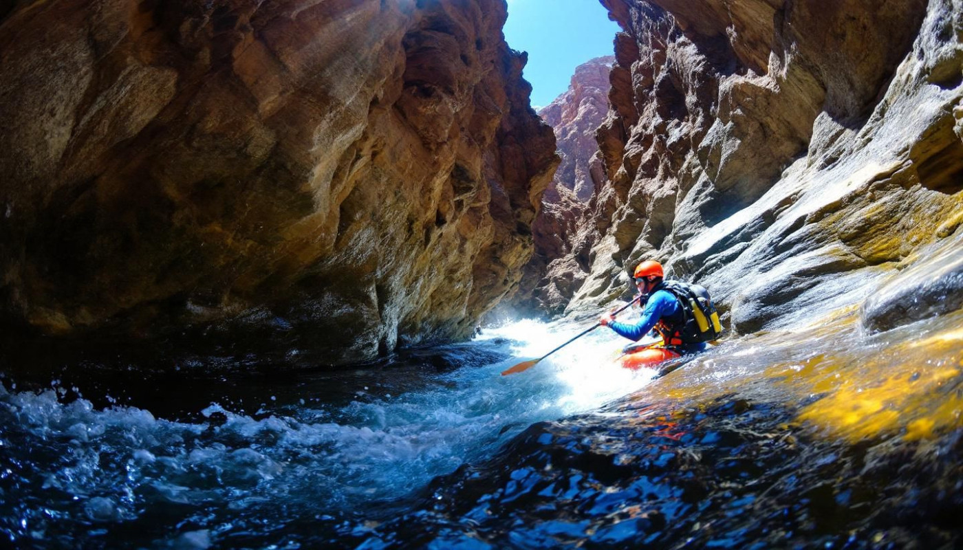 Explorez les contrastes de la nature lors d'une aventure canyoning