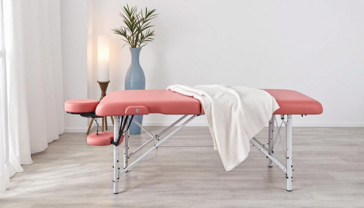 Optimiser l'espace avec une table de massage pliante